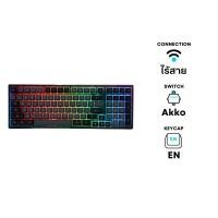 Akko Black&Gold Wireless Mechanical Keyboard คีย์บอร์ดไร้สาย รุ่น PC98B Plus