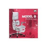 Work Station Office Ergonomic Chair เก้าอี้เพื่อสุขภาพ รุ่น Model B Grey