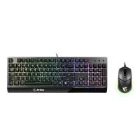 ราคา MSI Gaming Combo Keyboard & Mouse คีย์บอร์ดและเมาส์เกมมิ่ง รุ่น VIGOR GK30 + CLUTCH GM11