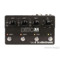 ราคา TC Electronic : Ditto X4 Looper (Guitar Pedals & Effects)