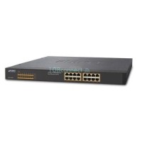 ราคา PLANET FNSW-1600P 16-Port 10/100Mbps IEEE 802.3af PoE Fast Ethernet Switch (408164)
