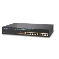 ราคา PLANET FGSD-910P 8-Port 10/100Mbps 802.3af PoE + 1-Port 10/100/1000Mbps Desktop Unmanaged Switch (408167)