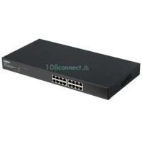 ราคา EDIMAX ES-5816P 16 Ports 10/100Mbps Rack-mount PoE Web Smart Fast Ethernet Switch (802127)