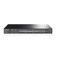 ราคา TP-LINK TL-SL3428 24 10/100M RJ45 ports, 4 Gigabit RJ45 ports with 2 combo SFP slots (796417)