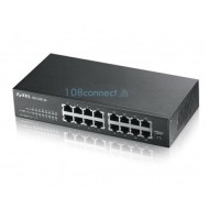 ราคา ZyXEL GS1100-16 16-Port Gigabit Desktop Switch Rack-mount (802451)
