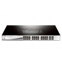 ราคา D-LINK DGS-1210-28P 28-Port Layer 2 Smart Managed Gigabit PoE Switch (828966)