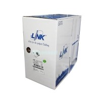 ราคา LINK US-9106OUT CAT6 UTP,PE OUTDOOR w/Cross Filler, 23 AWG (Double Jacket) 305 M./ฺBox (831939)
