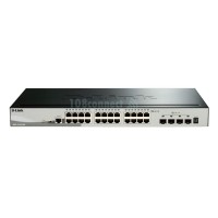 ราคา D-LINK DGS-1510-28X 24-port UTP 10/100/1000Mbps, 4-port 10G SFP+ (H/W : A1, Rackmountable) (848499)