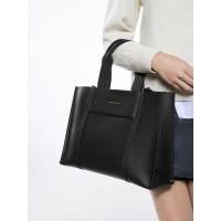 ราคา Charles & Keith กระเป๋าโท้ทรุ่น Shalia - สีดำ
