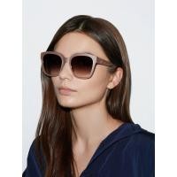 ราคา Charles & Keith Recycled Acetate Square Sunglasses - สีชมพู