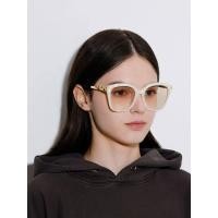 ราคา Charles & Keith Oversized Square Acetate Sunglasses - สีครีม
