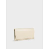 ราคา Charles & Keith กระเป๋าสตางค์ใบยาวรุ่น Irie - สีเบจ