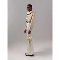 ราคา Charles & Keith กระเป๋าถือพร้อมที่จับแบบโซ่ดีเทลจับจีบย่นรุ่น Ally - สีเบจ