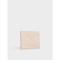 ราคา Charles & Keith กระเป๋าใส่บัตรทรงเรขาคณิตรุ่น Midori - สีโอ๊ต