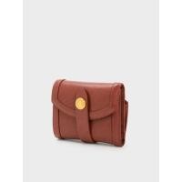 ราคา Charles & Keith Este Belted Small Wallet - สีมอคค่า