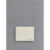 ราคา Charles & Keith กระเป๋าใส่บัตรหลายช่องดีไซน์หนังแท้ - สีขาว