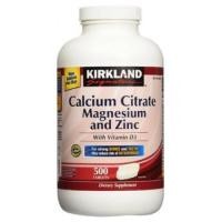 ราคา Calcium ยี่ห้อ Kirkland Signature Calcium Citrate 500mg (500 Tablets) (1602)