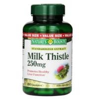 ราคา ล้างพิษตับ ด้วย Nature's Bounty Value Size Milk Thistle 250mg, 200 Gelatin Capsules ราคาถูก (1504)