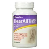 ราคา อาหารเสริมประสาทหูยี่ห้อ NaturalCare HearAll, Supports Optimal Hearing Function, 60 Capsules (3203)