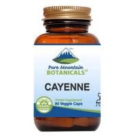 ราคา สารสกัดพริก Cayenne Pepper Capsules - 90 Kosher Vegan Caps by Pure Mountain Botanicals (3804)