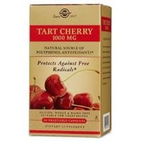 ราคา ผลิตภัณฑ์บำรุงผิว Solgar Tart Cherry Vegetable Capsules, 1000 mg, 90 Count (2403)
