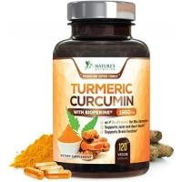 ราคา อาหารเสริมขมิ้นชันยี่ห้อ Turmeric Curcumin 120 Capsules by Nature's Nutrition ราคา (3702)