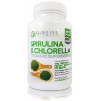 ราคา สไปรูลิน่า Allied Life Spirulina and Chlorella (3003)