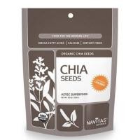 ราคา เมล็ดเชีย Navitas Naturals Organic Raw Chia Seeds, 1 Pound Pouches (1006)