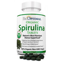 ราคา สไปรูลิน่า BioOptimal Spirulina Tablets (3004)