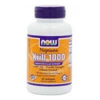 ราคา Krill Oil Now Foods Neptune Krill Oil 1000mg Soft-gels, 60-Count (1303)