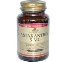 ราคา ขาย Astaxanthin Solgar, Astaxanthin, 5 mg, 60 Softgels (115)