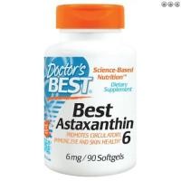 ราคา ซื้อ Astaxanthin ยี่ห้อ Doctor's Best, Best Astaxanthin 6, 6 mg, 90 Softgels ราคาถูก (113)