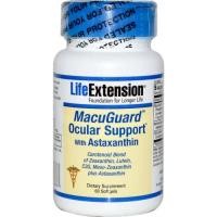 ราคา Astaxanthin อาหารเสริม ยี่ห้อ Life Extension, MacuGuard Ocular Support with Astaxanthin, 60 Softgels (111)