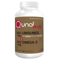 ราคา อาหารเสริม Qunol Ubiquinol + Omega 3 Plus CoQ10 200mg 90 เม็ด (507)