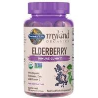 ราคา จำหน่ายออลเดอร์เบอร์รี่ Garden of Life Mykind Organics Elderberry Plant Based Immune Gummy (3909)