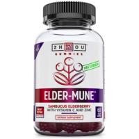 ราคา อาหารเสริมยี่ห้อ Zhou Nutrition Elder-Mune Sambucus Elderberry Gummies (3903)