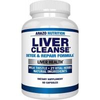 ราคา อาหารเสริมบำรุงตับ Liver Cleanse Detox and Repair Formula by Arazo Nutrition (5005)