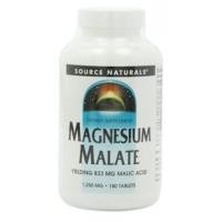 ราคา แมกนีเซียม Source Naturals Magnesium Malate 1250mg, 180 Tablets (2206)