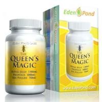 ราคา ขายอาหารเสริม royal jelly Eden Pond Queen's Magic Bee Pollen Capsules, 120 Count (709)