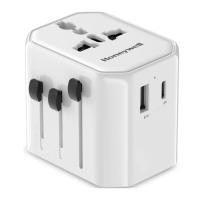 ราคา หัวแปลงปลั๊กไฟ Universal World Travel Adapter 12 วัตต์ สี White (8906120135160)
