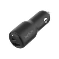 ราคา หัวชาร์จมือถือในรถยนต์ Boost Charge Dual Car Charger 42 วัตต์ (745883877850)