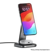 ราคา แท่นชาร์จไร้สาย Satechi 2 in 1 สี Space Gray (810086361236)