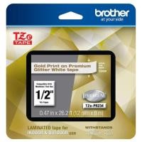 ราคา เทปพิมพ์ฉลาก P-touch TZEPR234 สี Gold Print on White ขนาด 12 มม. (44977766793544)