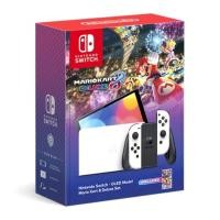 ราคา ชุดเครื่องเกมคอนโซล Nintendo Switch Console OLED Bundle Mario Kart 8 สี White (4902370552386)