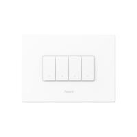 ราคา สวิตช์ Light H2 Horizontal [4 Buttons, 3 Channel] - White (6975833359394)