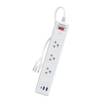ราคา รางปลั๊กไฟ Honeywell 3 ช่อง พอร์ต USB-C x 1 และ USB-A x 2 (8906120132992)