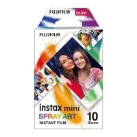 ราคา แผ่นฟิล์มอินสแตนท์ Film Instax Mini 10 แผ่น - Spray Art (4547410484014)