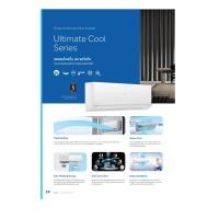 ราคา เครื่องปรับอากาศ HAIER แบบติดผนัง ขนาด 13,000 BTU รุ่น HSU-13CQAA03T (ULTIMATE COOL) (1414)