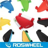 ราคา !!!SALE!!!กระเป๋าสามเหลี่ยมคาดเฟรม Roswheel Cycling Bicycle Front Tube Triangle Frame Bag Bike Frame Zip Bag , 12657(มีสีเหลืองเขียวแดง) (30)