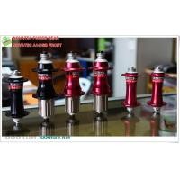 ราคา ดุมเสือภูเขา ดุมวีเบรค NOVATEC วีเบรค “ดุม หน้า/หลัง V-Brake แบร์ลิ่ง MTB, โม่โครโม, 32H, 36H A141SB/F062SB สีแดง (1185)